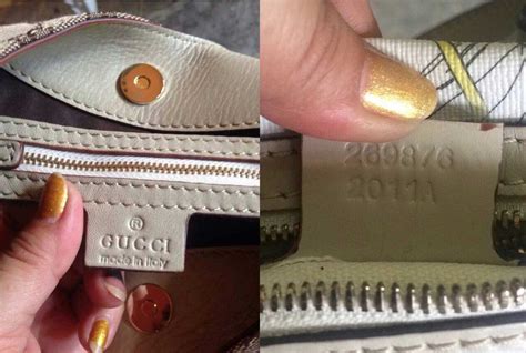 i beni gucci vengono venduti con certifivato|gucci bag serial number lookup.